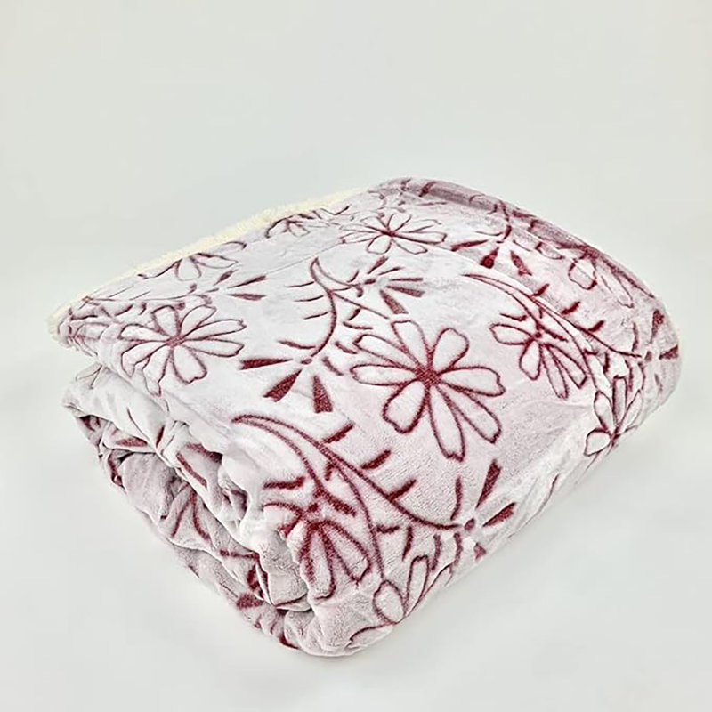Super Fuzzy, Soft, And Cozy Queen Blanket, Rouge