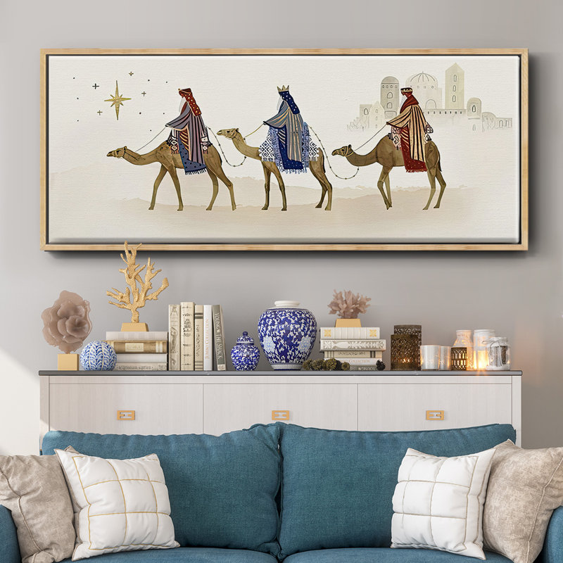 Collection Away in a Manger - Toile encadrée