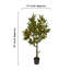 Oranger artificiel en pot