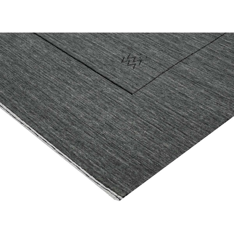 Area Rug in Gray, Rectangle 10' x 14'