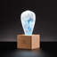 Lampe de table en bois 6,3 po