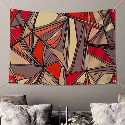 Tapisserie murale abstraite - art mural