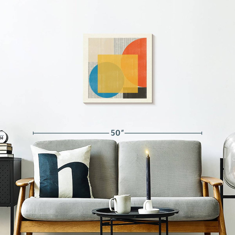 Objet moderne Mid-Century n ° 2, H 20 po x l 20 po