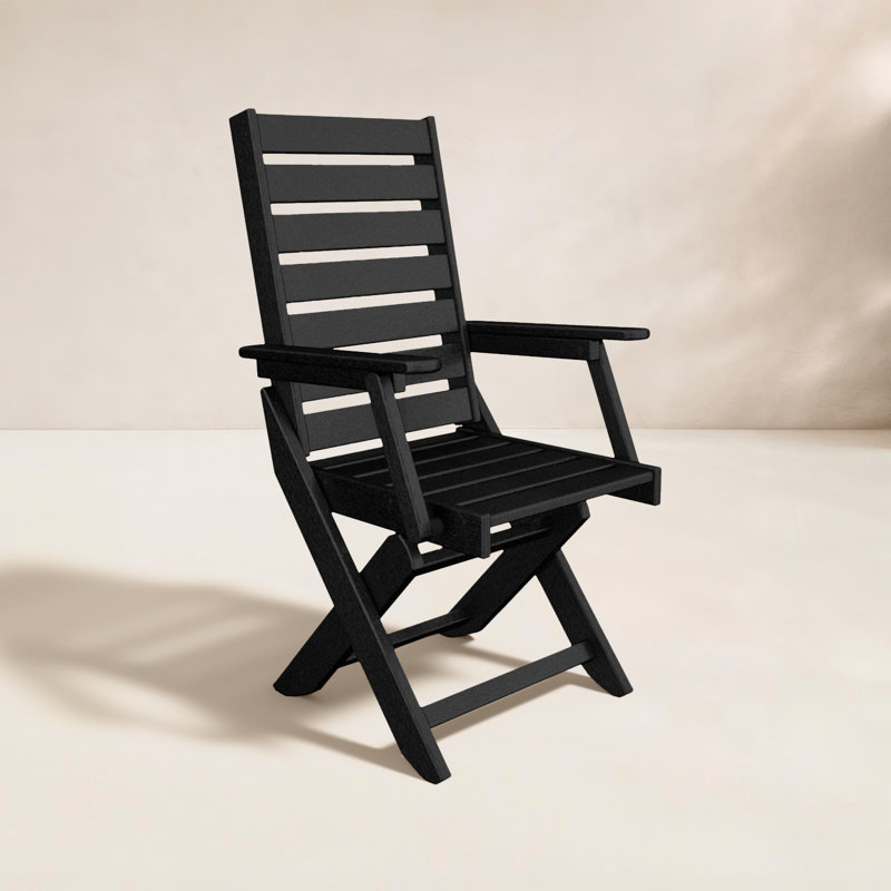 Chaise de salle à manger POLYWOOD, Noir