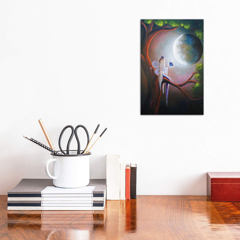 «Enchanted Beginnings» - Impression, Toile tendue, H 12 po x l 8 po x P 0,75 po