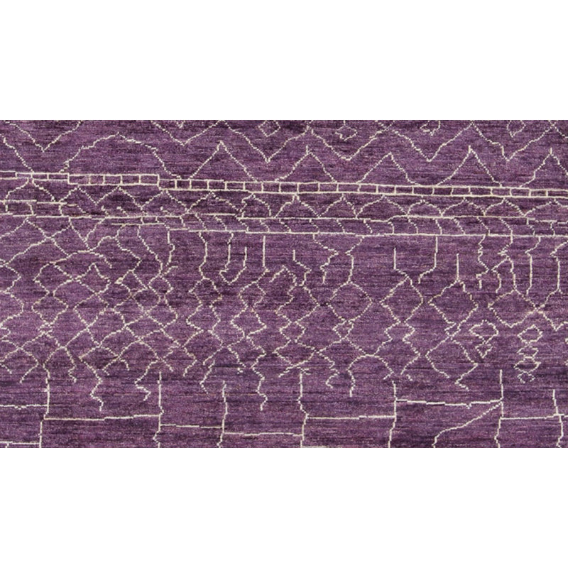 Geometric Hand Knotted 116cm X 173cm Area Rug