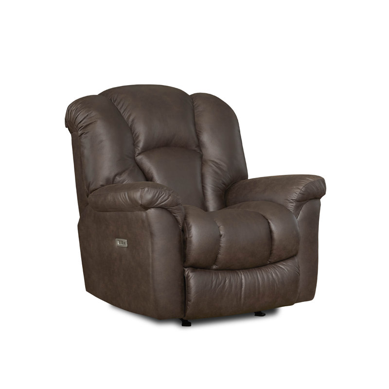 Sahara Power Recliner W/ Air Massage & Heat, Dark Brown