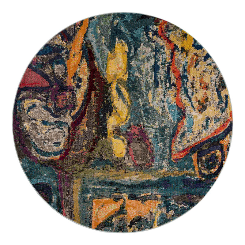 Tapis Wrought Studio Ansela, Rond 3 pi 3 po