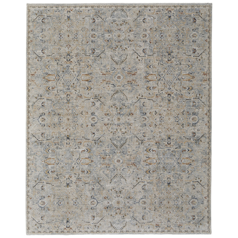 Maximiano Geometric Indoor Rug, Rectangle 7'10" x 10'3"