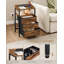 Bedside Table with LED Lights and Charging Station, Bedside Cabinet with 3 Fabric Storage Drawers and Shelves, Nightstand with USB Ports & TypeC for Bedroom, Livingroom -1644430705