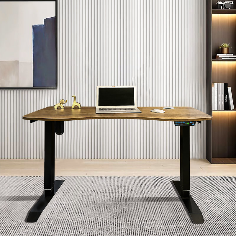 Bureau debout Electric, Brun, Noir