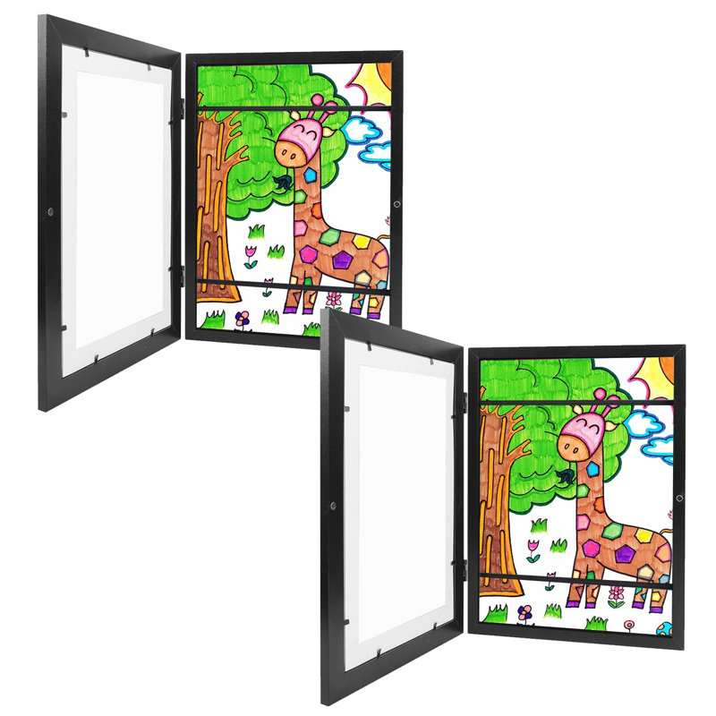 Akshaye Black Storage Picture Frame