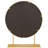Jackie Metal Round Floor Mirror-1112867239