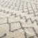 Moroccan Shaggy Collection Rugs Moroccan Design in Ivory/Grey