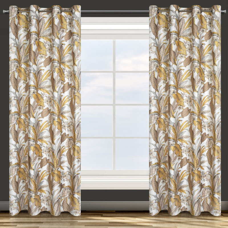 D91 Bari Eyelet Blackout Curtain