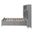Ethil 4 Drawers Bookcase Platform Bed-1035593825-1047717054