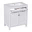 Meuble-lavabo de 30 pouces avec lavabo en céramique-904124276