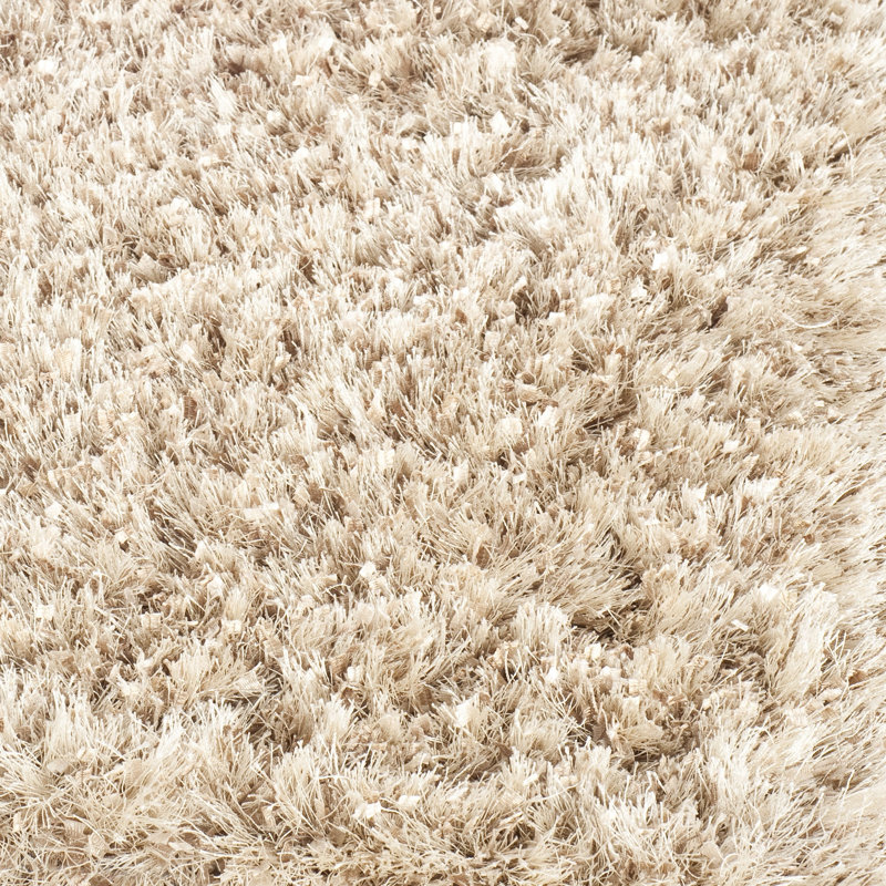 Delane Handmade Tufted Brown Area Rug, Round 5'