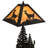 22" High Lone Deer Table Lamp