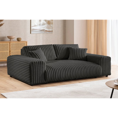 Mollis 3 Seater Corduroy Sofa