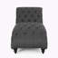 Chaise longue sans accoudoirs touffetée-962350600