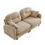 Canapé-lit modulaire ergonomique en chenille avec accoudoirs élégants et base en bois-2126430336