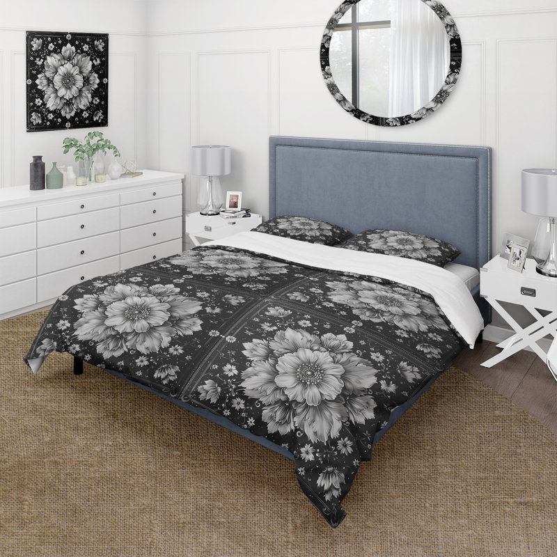 Ensemble de housse de couette White White Diamond II - Traditional, Housse de couette très grand et 2 très grandes t
