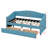 Upholstered Daybed With Two Drawers-739809181