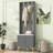 Versatile Hall Tree with Multiple Storage Options and Stylish Hooks-112812220