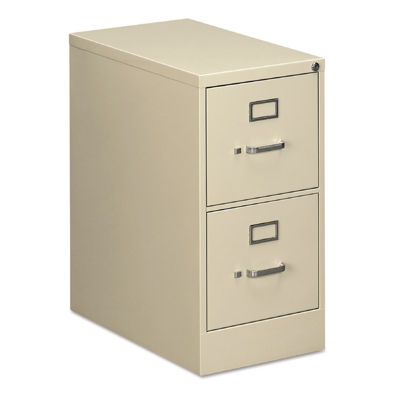 Putty 15'' Wide 2-Drawer Lockable Steel File Cabinet