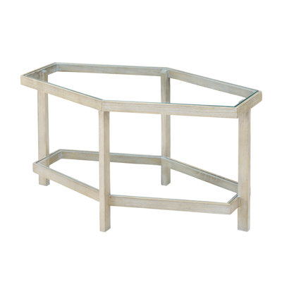 Bashira Glass Top End Table