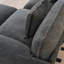 Canapés modulaires confortables, gris chenille, ensemble de canapé de salon moderne