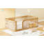Structure de lit simple en bois avec clôture Wood-1363600788-1363600789