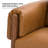 Allessa Faux Leather Armchair-1420988482