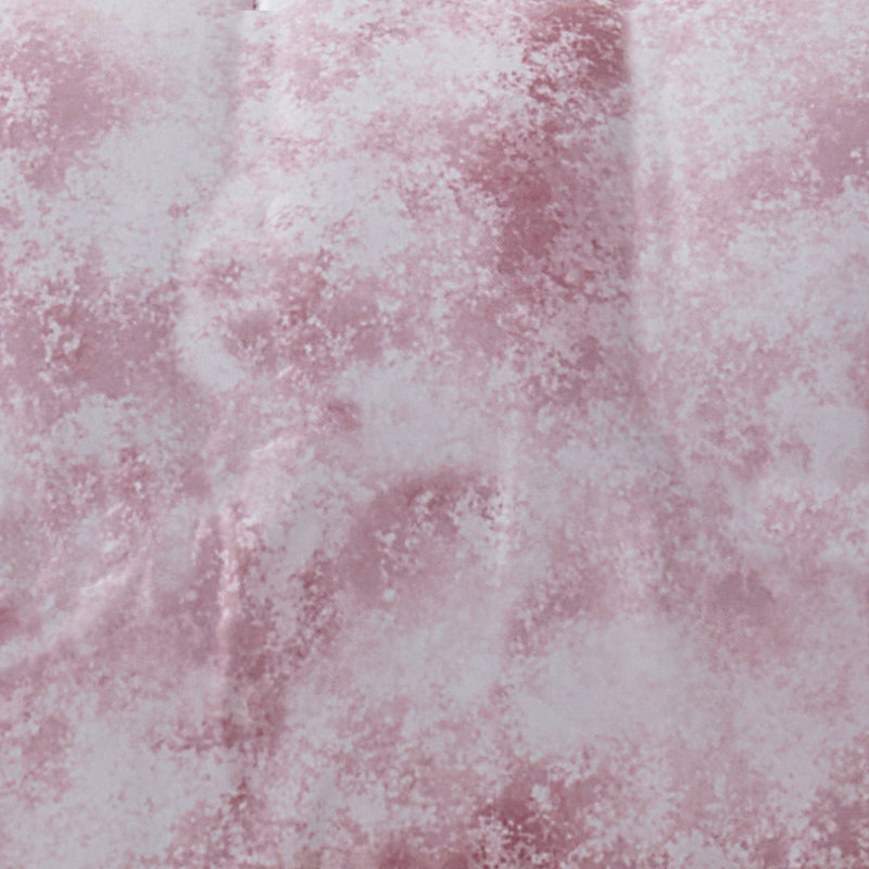 Tie Dye Pink/White Reversable Comforter set, Twin Comforter + 1 Standard Sham
