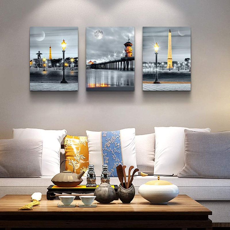 3 Piece Wrapped Canvas Print