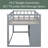 Guillerma Kids Twin Loft Bed with Drawers-416773794