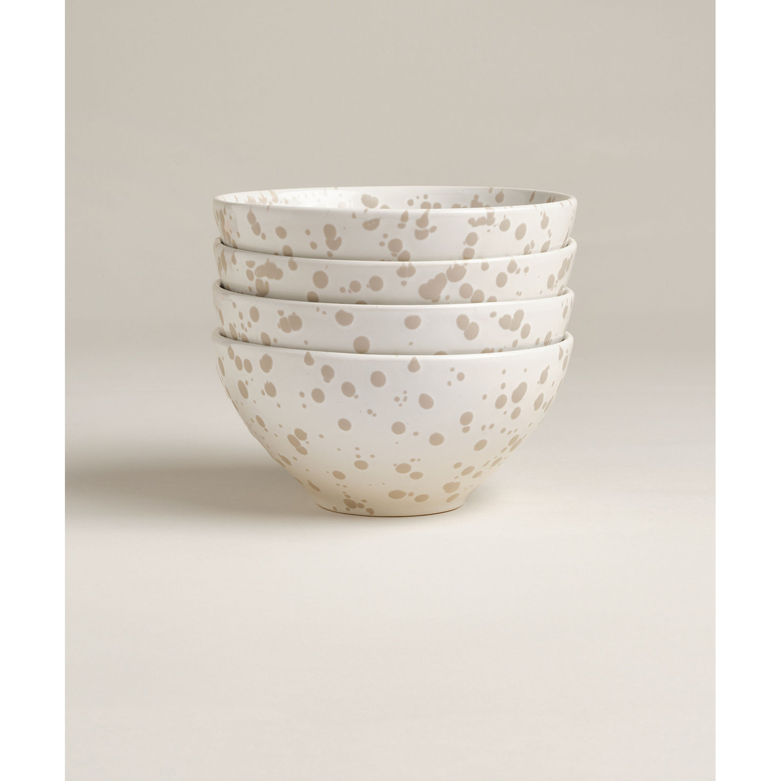 Stoneware Cereal Bowl, Beige