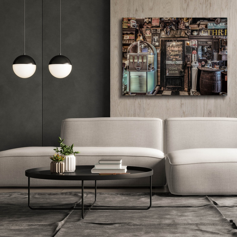  «Country Store 1» par Decent Exposures, art mural sur toile, 54 po x 40 po, H 40 po x l 54 po