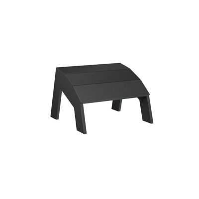 Repose-pieds Adirondack noir mat marine Berlin