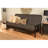 Monterey Futon Frame with Mattress - Futon Frame with Mattress, Straight Arm, Versatile and Convertible Design Futon Frame for All Spaces - Full Frame-1365307812