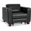  Fauteuil inclinable électrique Wall-hugger, repose-pieds haut avec repose-tête réglable, pour petits espaces-436307242