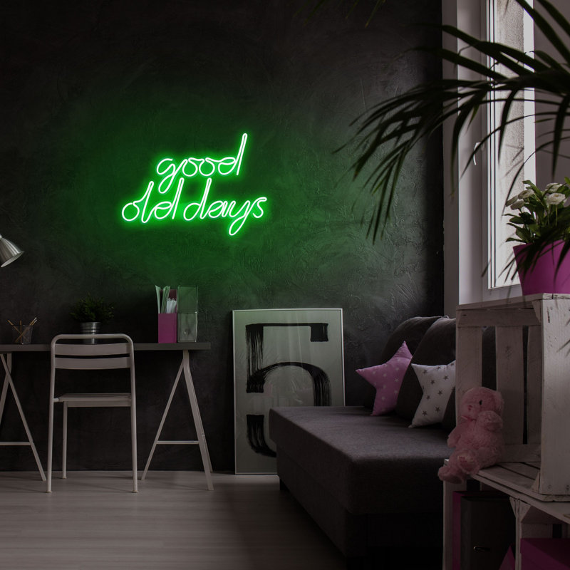 Wall Decor on Resin, Green