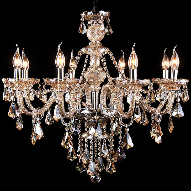 Alethea Crystal Chandelier, 60cm H x 70cm W x 60cm D