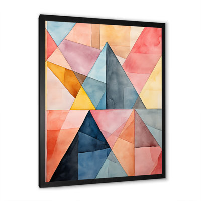Hardedge " Pastel Symetry V "
