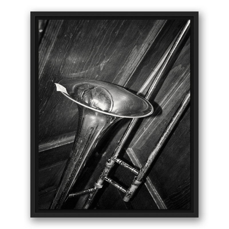 Trombone Photo, H 21,75 po x l 17,75 po