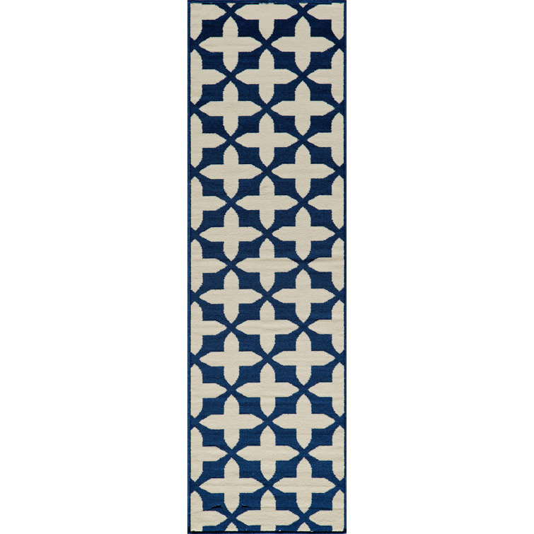 Tapis bleu marine Ashleigh
