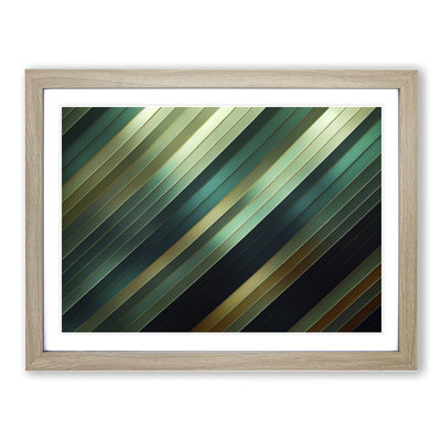 XH1022-7111X Precious Abstract Art - Single Picture Frame Print