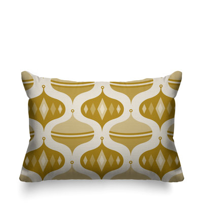 Noel Christmas Ornament  Balls Indoor/Outdoor Throw Pillow