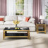 2 - Piece Glass Top Living Room Table Set